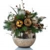 Christmas-centerpiece-in-gold-fishbowl