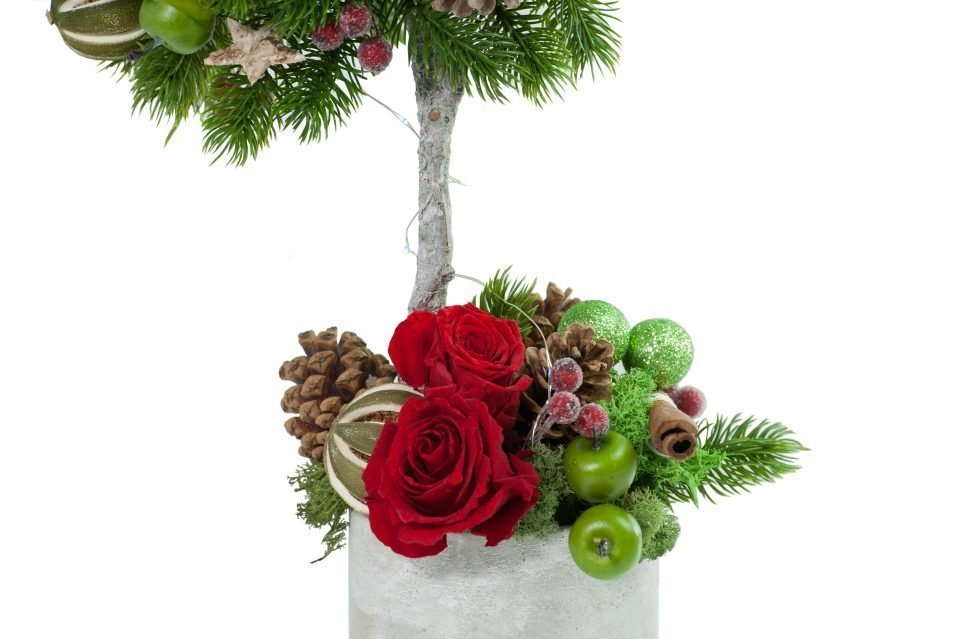 Bespoke artificial-Topiary-Christmas-Tree