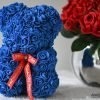 flower bear blue
